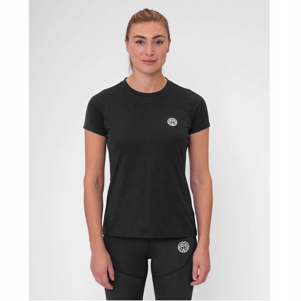 Bidi badu koszulka tenisowa sportowa damska Crew Chill czarna Xs