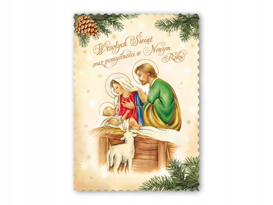 POCZTÓWKA KARTKA BOŻE NARODZENIE ŚWIĘTA 9 SZTUK Marka MFP