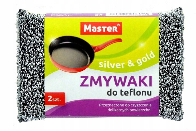 

Zmywaki Do Teflonu silver& gold (2szt)