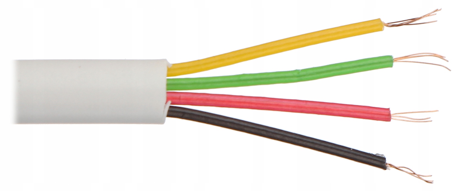 

Kabel telefoniczny KP-4 płaski 4x(7x0.12mm)