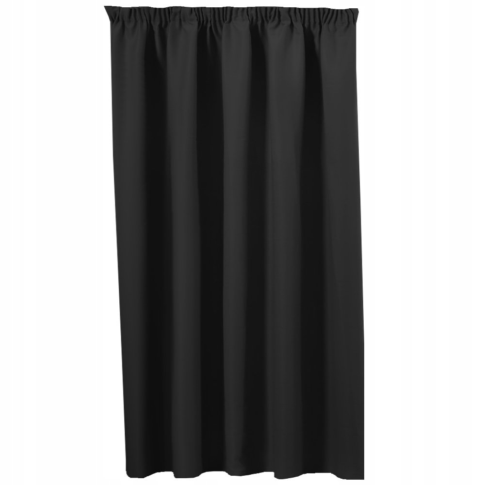 zatemňovací závěs Blackout na pásku 200 x 250 cm, barva Grafit