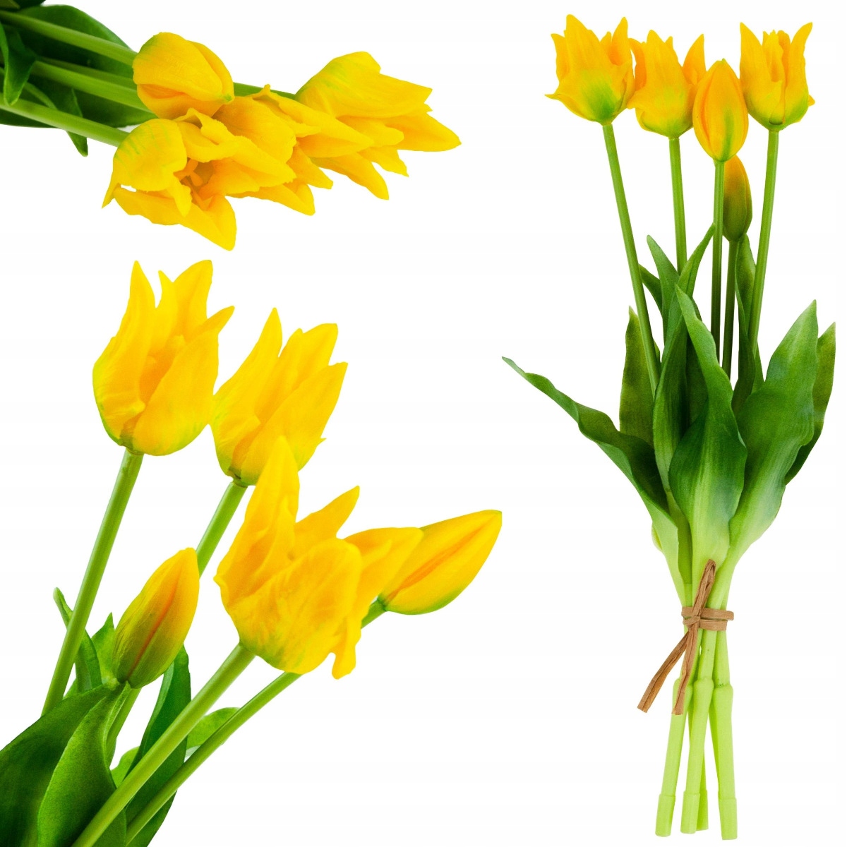 

Tulipany Bukiet Tulipanów Silikon Gumowe papuzie