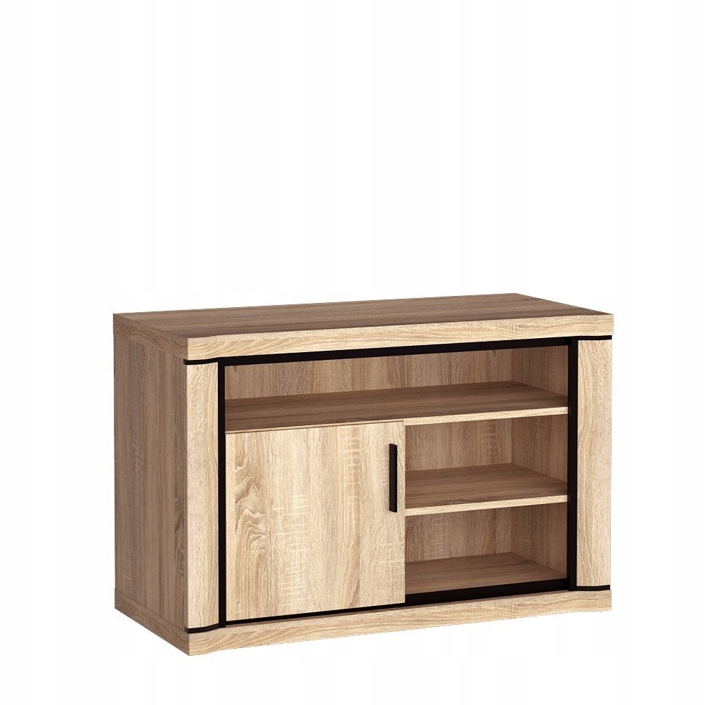 Rtv skříňka Malaga 107 cm stojící do obývacího pokoje pod televizorem Dub sonoma