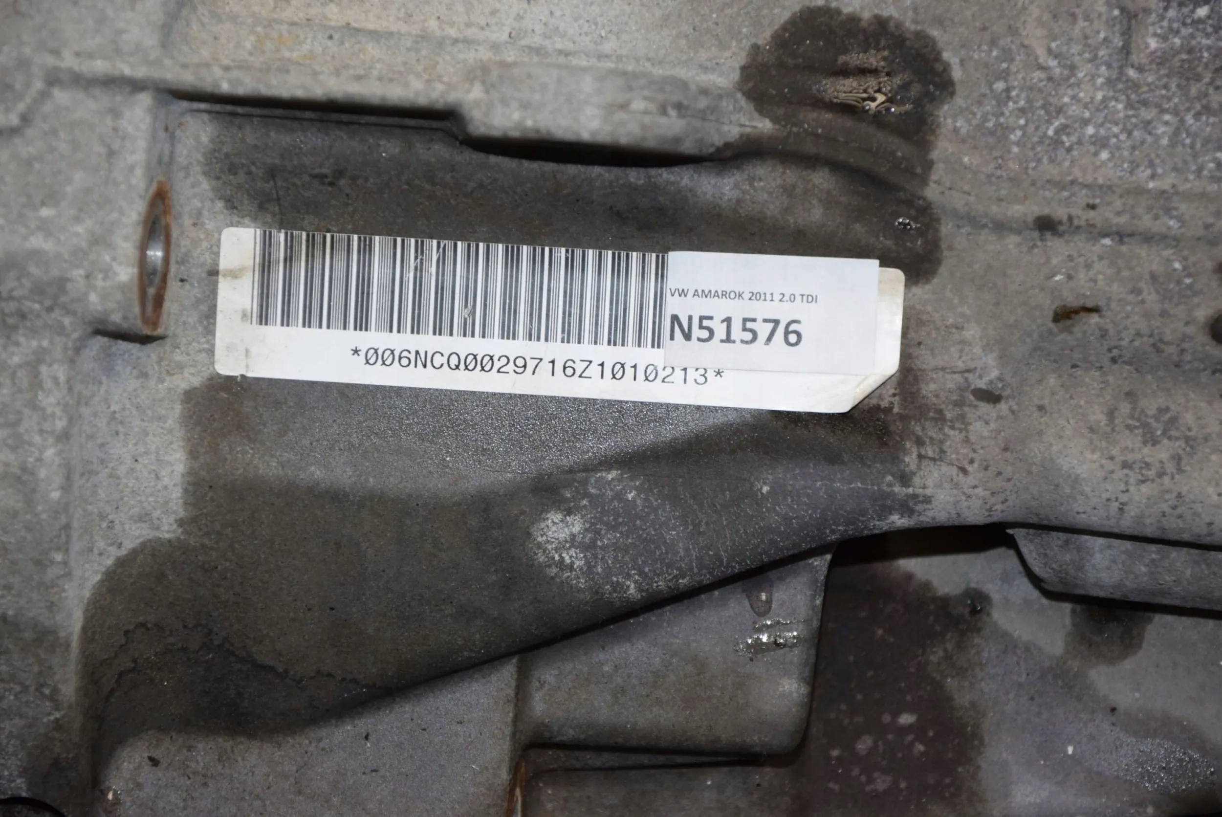 VW AMAROK 2.0 TDI Getriebe NCQ REDUKTOR 0C7341010D