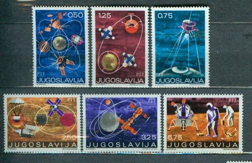 JUGOSŁAWIA ** Podbój kosmosu Mi 1409-14