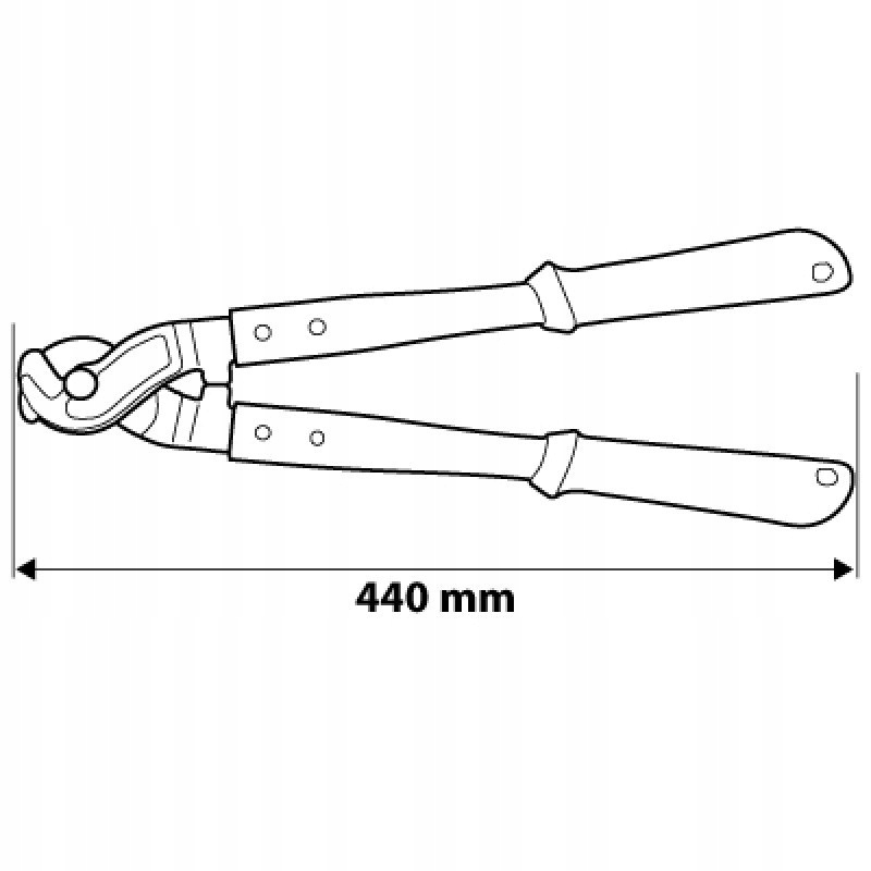 OBCINAK DO KABLI MIEDZIANYCH I ALUMINIOWYCH 44MM Marka Neo Tools