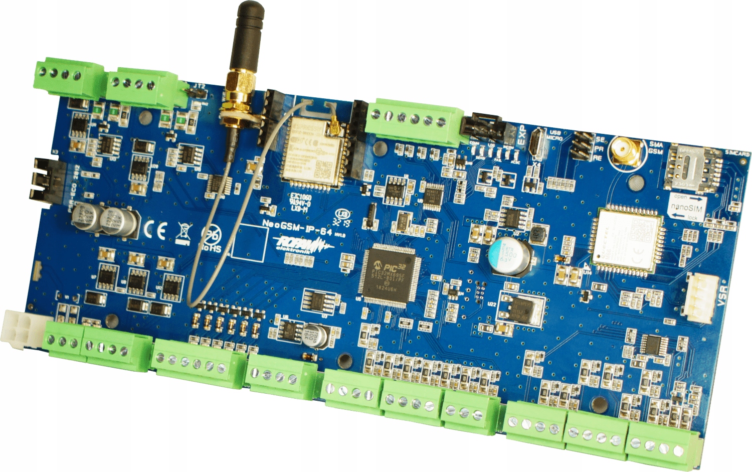 ROPAM NeoGSM-IP-64-SET CENTRALA ALARMOWA GSM WIFI Kod producenta NeoGSM-IP-64-SET