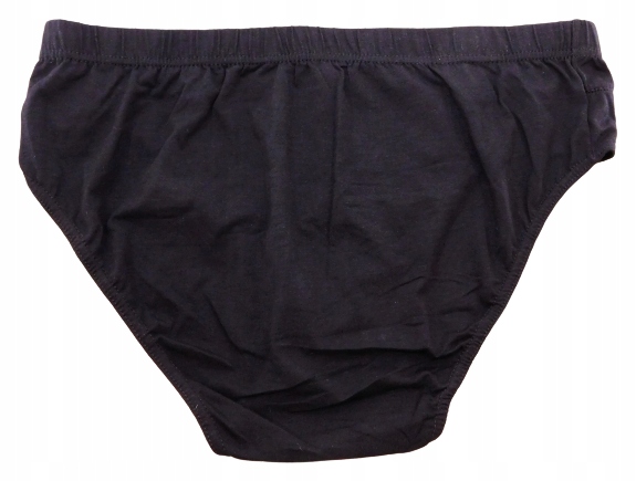 Majtki slipy PESAIL MNT-42002 bawełna czarne 6XL Rozmiar 6XL