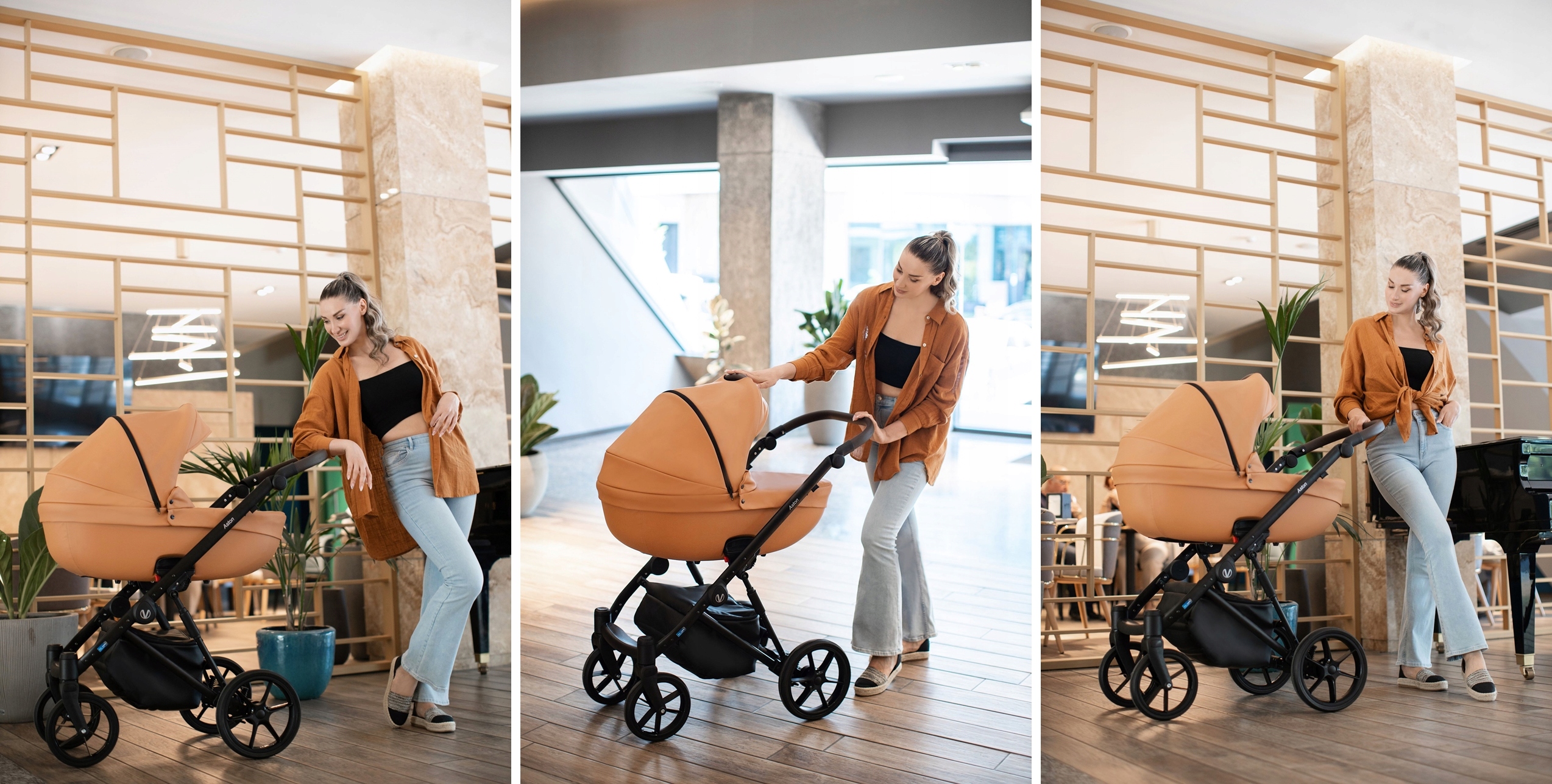 WÓZEK DZIECIĘCY VERDI ASTON 3W1+ TORBA + AKCESORIA Marka Verdi