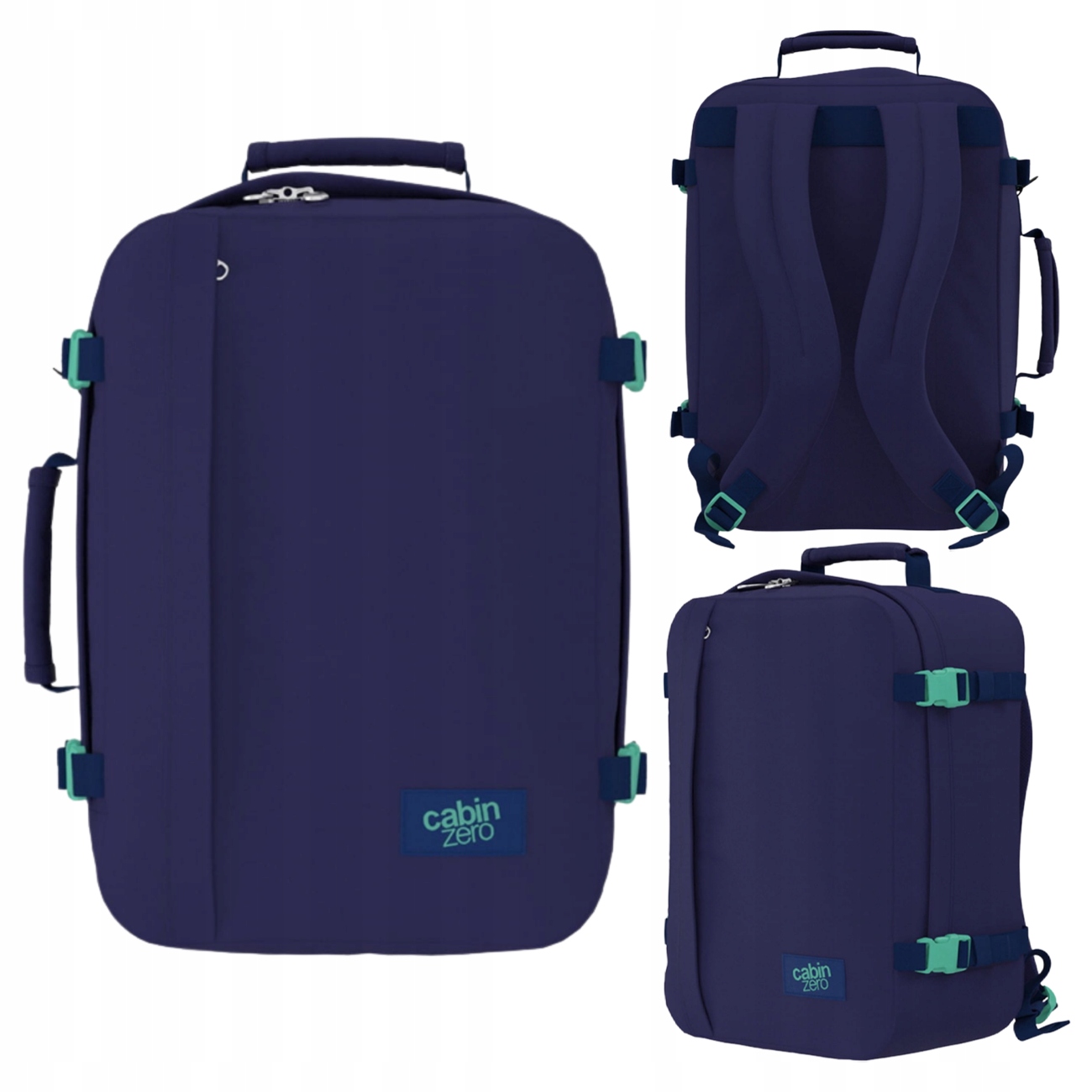 Lehký cestovní batoh 36l CabinZero CZ17 Deep Ocean příruční na notebook