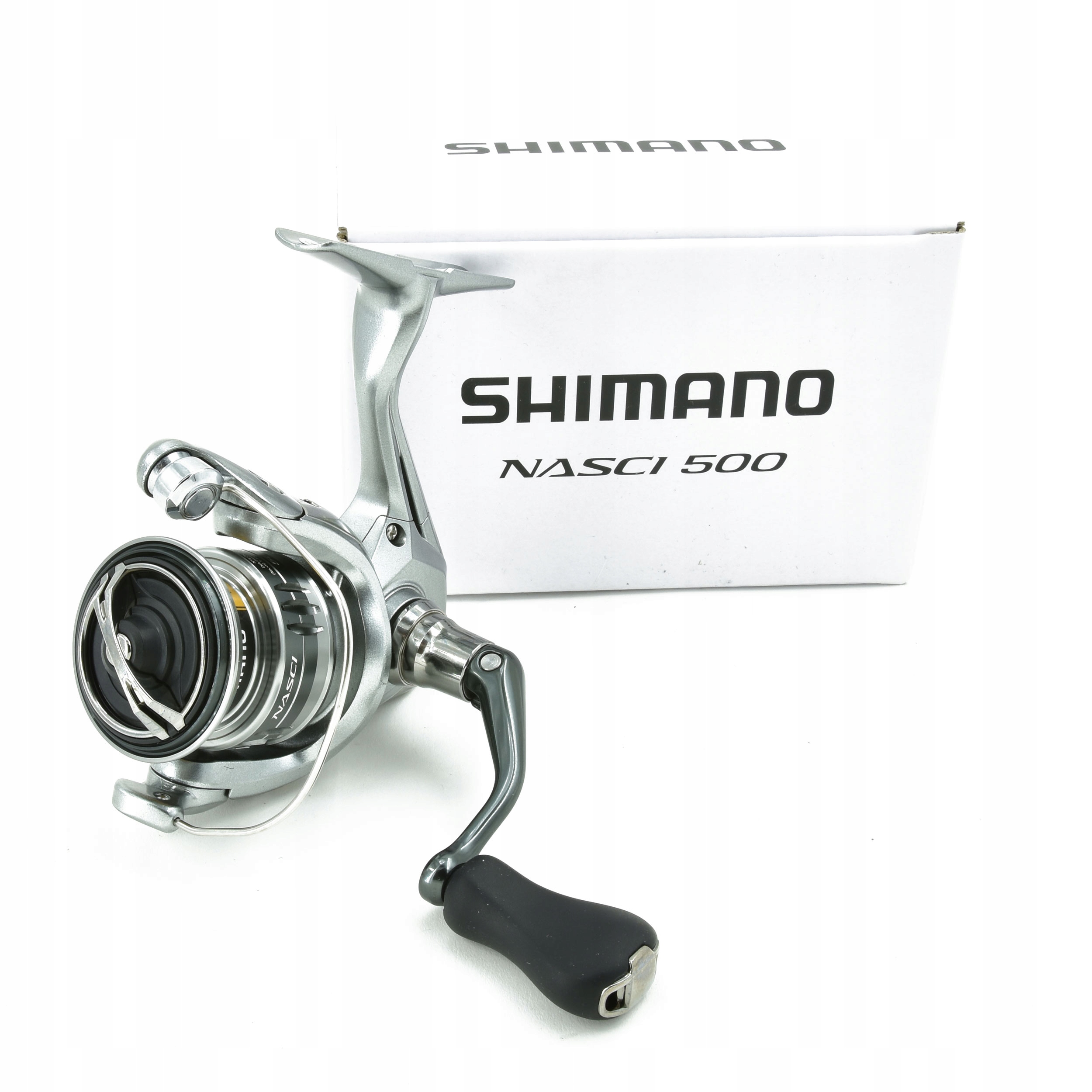 Kołowrotek spiningowy Shimano Nasci FC 500 6 łożysk - NAS500FC -  14296992892 