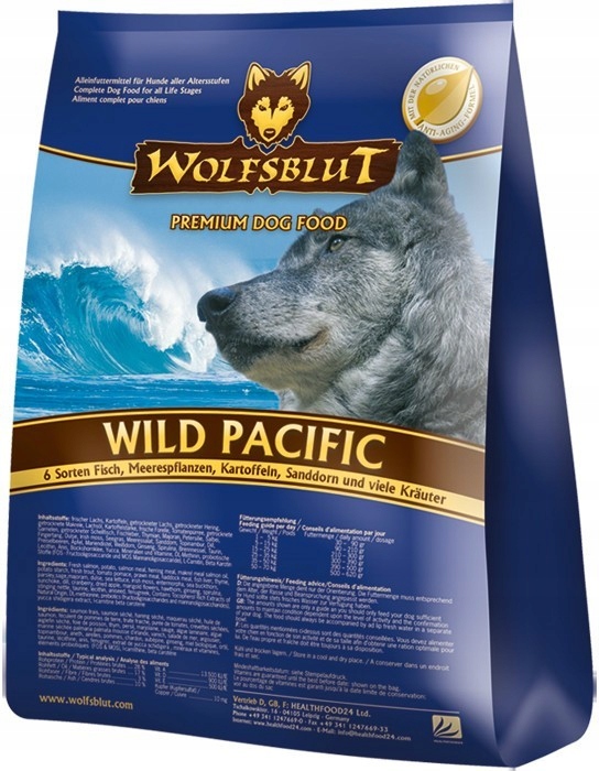 Levně Krmivo Wolfsblut Wild Pacific pro dospělé Krmivo 2 kg