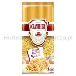 Levně Czaniecki Těstoviny Válcovaná nit 500 g