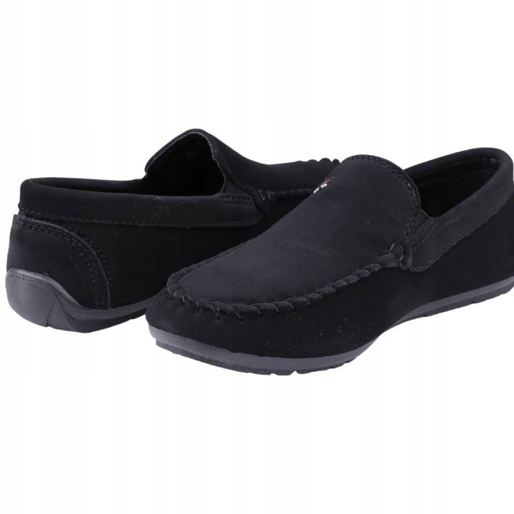 Mokasyny chłopięce czarne komunijne półbuty Stan opakowania oryginalne