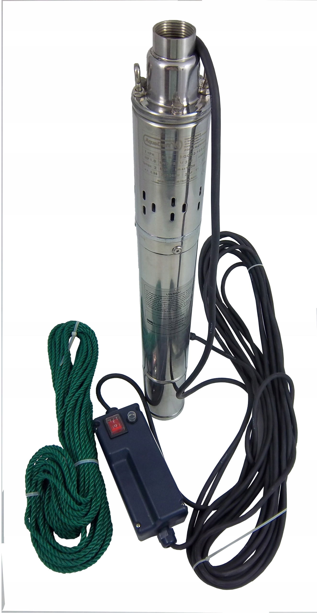 Ponorná Pumpa 3'' 750 W 2000 l/h Aquacraft