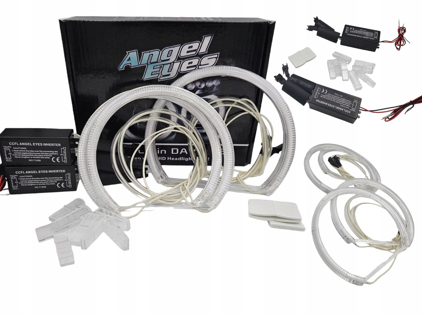 Ccfl Led kroužky Bmw E36 E38 E39 E46 Bílé Drl