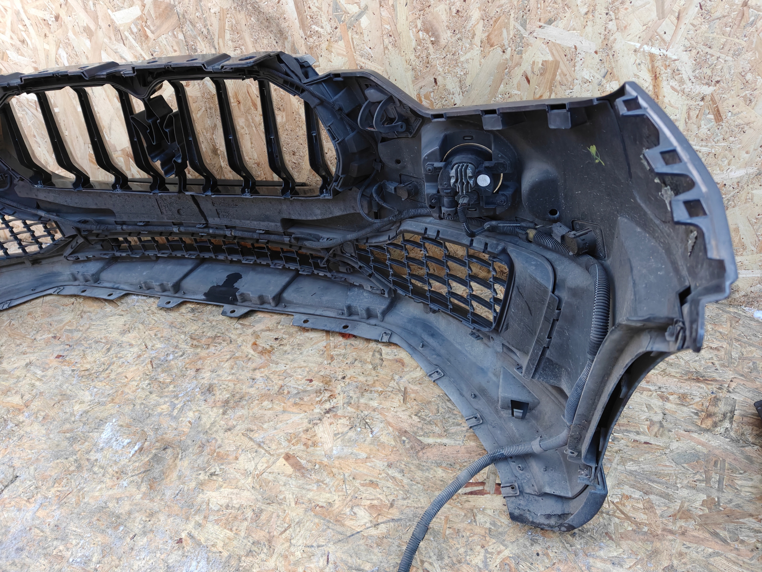 complete front MASERATI LEVANTE bonnet fender bumper radiator 3.0D 571