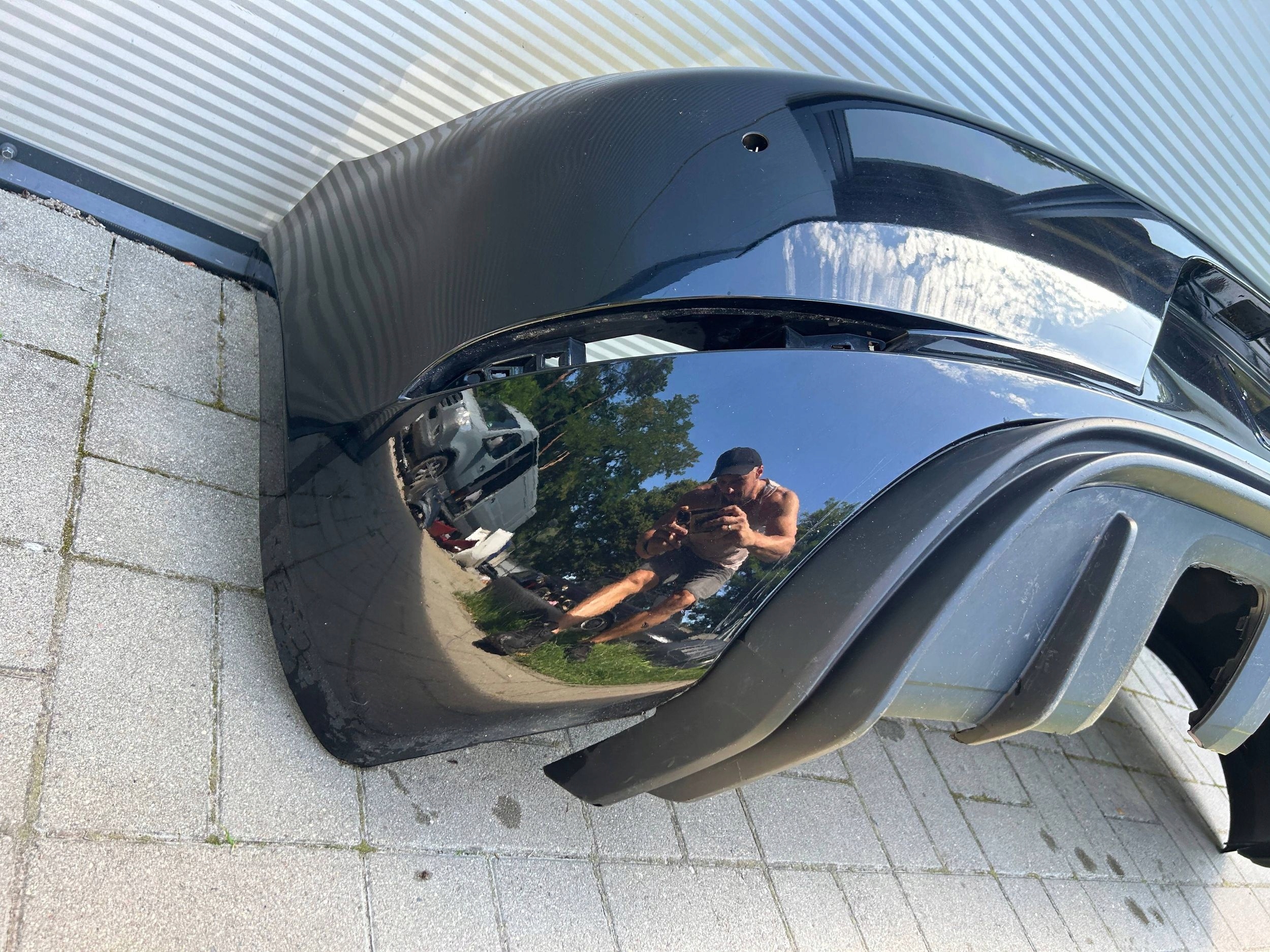 Porsche Cayman 982 Boxter GT4 bumper rear part rear