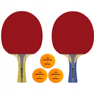 

Zestaw 2 rakietek Ttr 100 3* Allround oraz 3 piłec