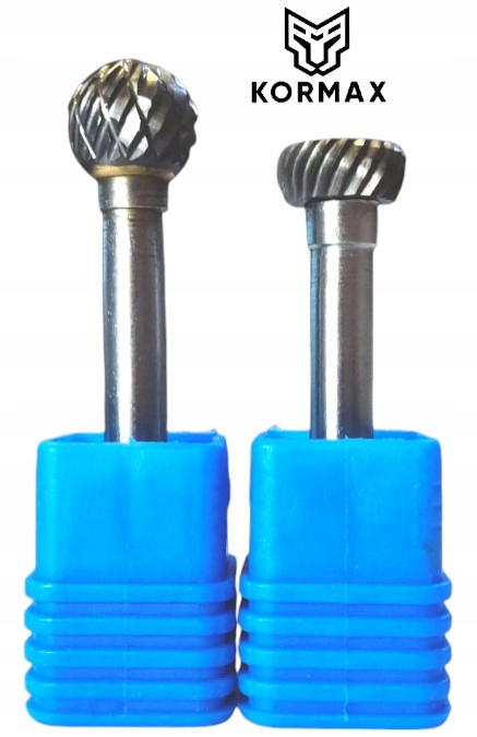 Rychlootáčkový frézovací pilník 10 mm na kov s karbidem Set 2ks