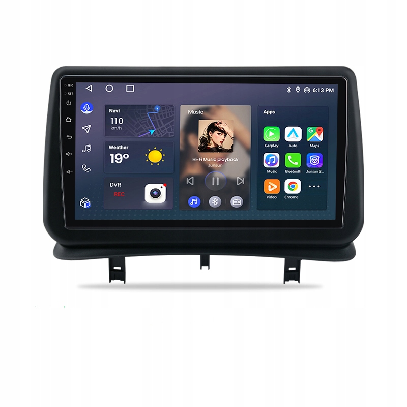 Automobilové rádio Junsun Renault Clio 3 2005 2006 2007-2014 Car 2-DIN