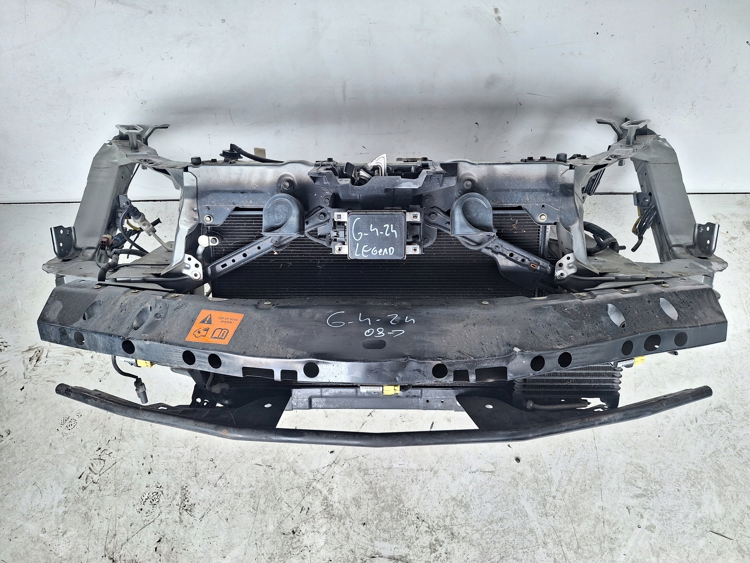 HONDA LEGEND IV LIFT 08-> support panel for radiators petrol