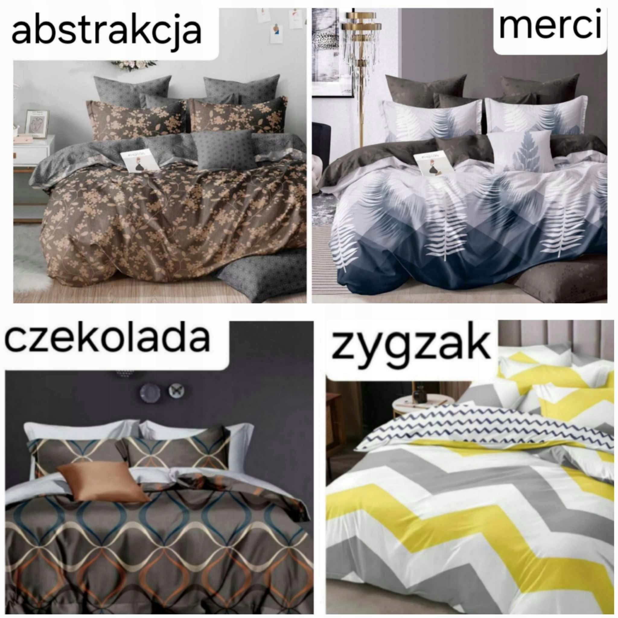 POŚCIEL 160x200 + 2 poszewki KOMPLET WZORY Marka inna