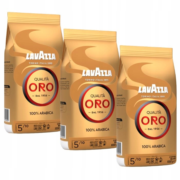Kawa ziarnista Lavazza Qualita Oro 3x1kg