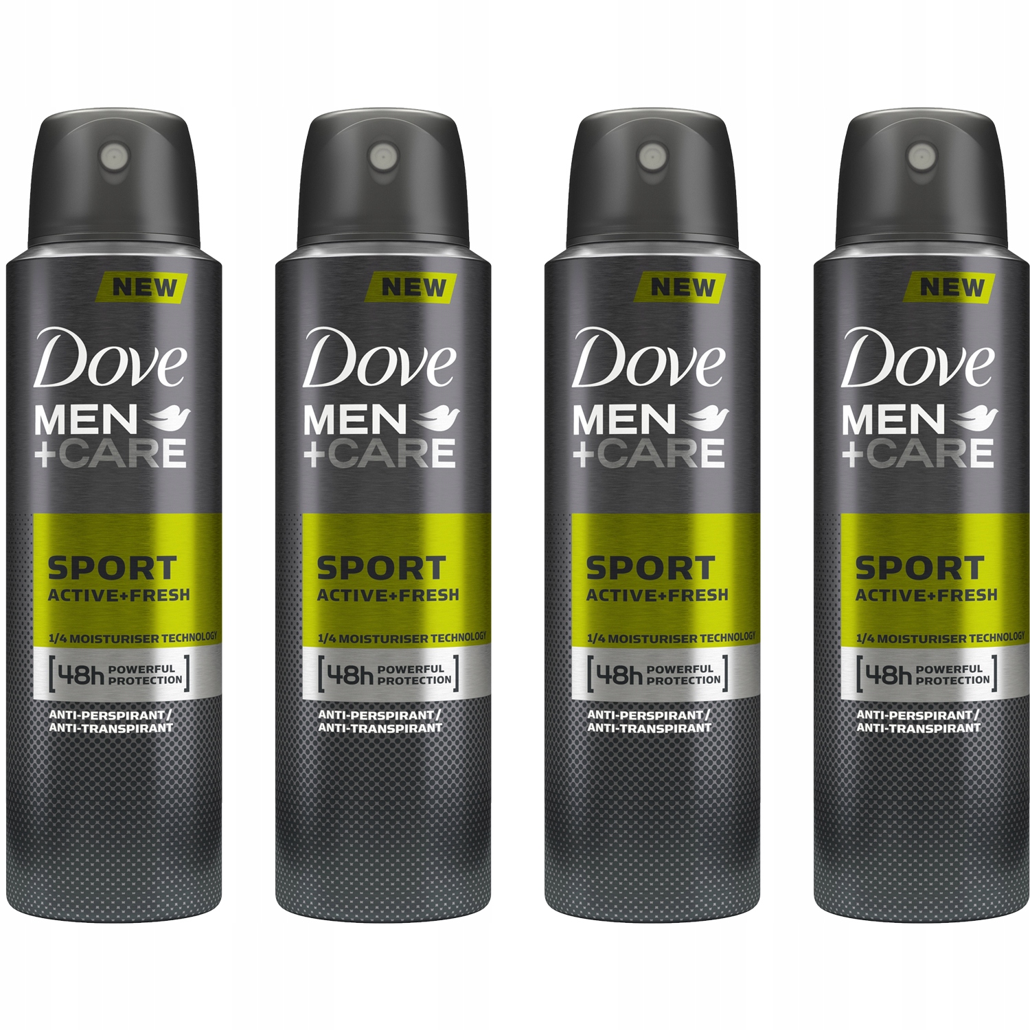 

Dove Men Dezodorant Spray Sport Active 4x150ml