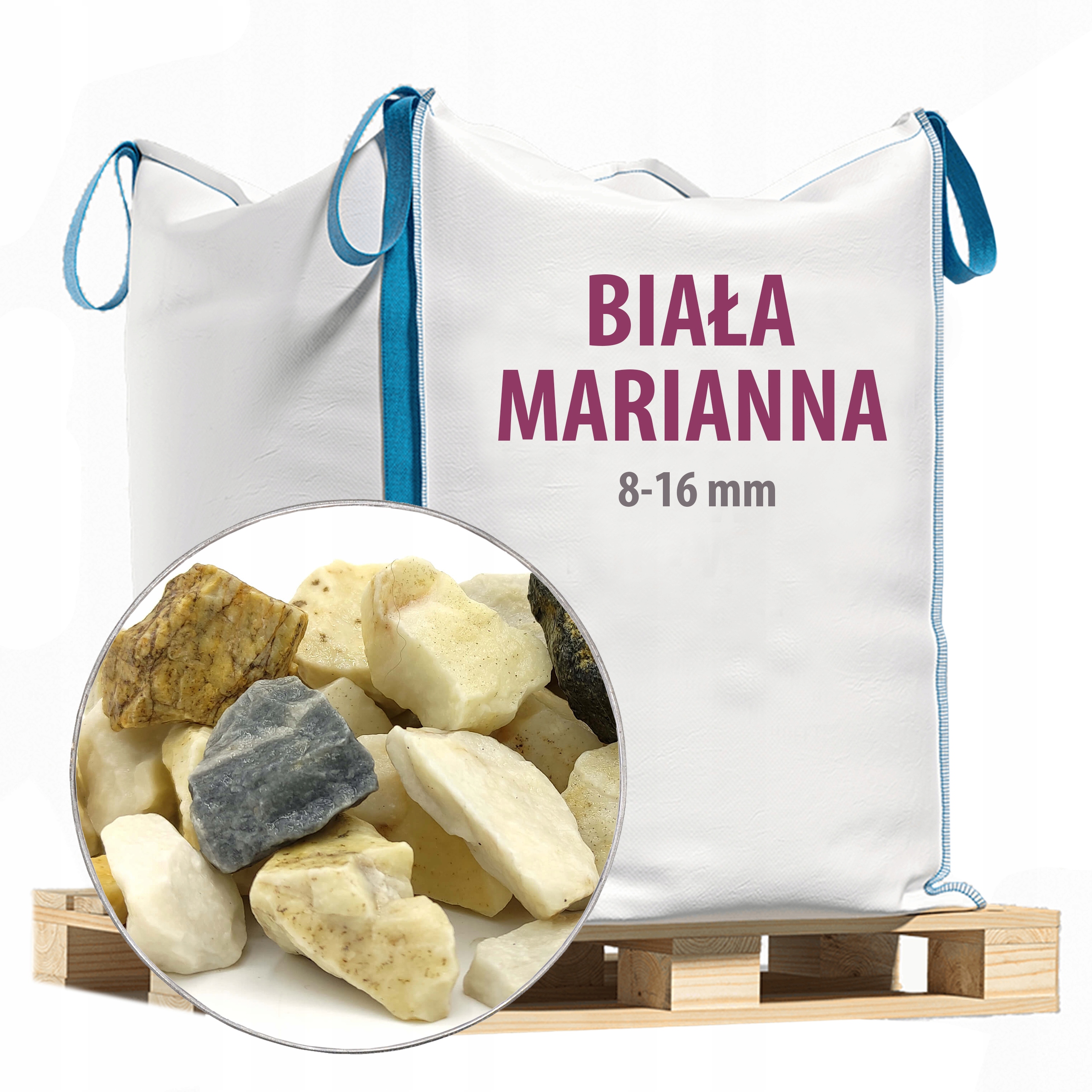 

Polski Grys Biała Marianna 16-32 500kg Big Bag
