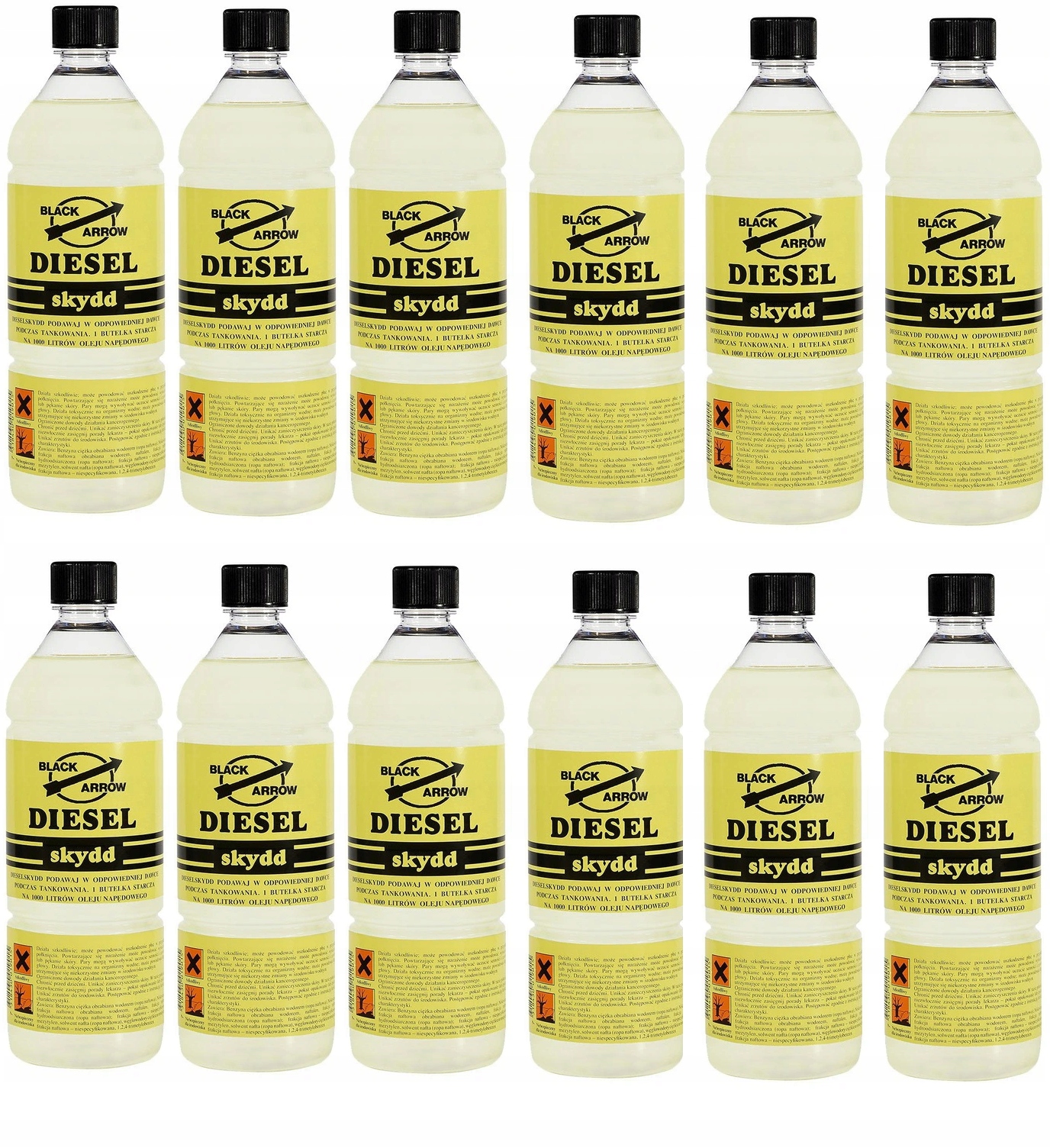 DODATEK DIESLA SKYDD DEPRESATOR BLACK ARROW 12x 1L