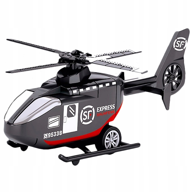 HELIKOPTER NAPĘD PULL-BACK ZABAWKA DLA DZIECI