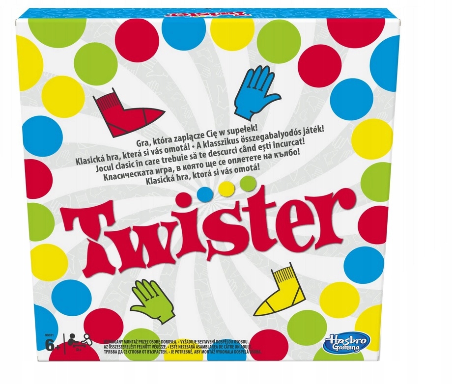 Twister Zręcznościowa Polska Gra Orginal 3828