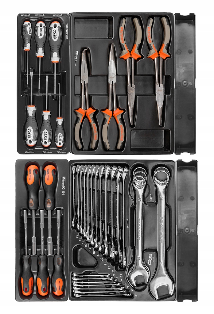 Szafka wózek narzędziowy 10szuflad wyposażenie 520 elementów Richmann C2272 Kod producenta 0000015478