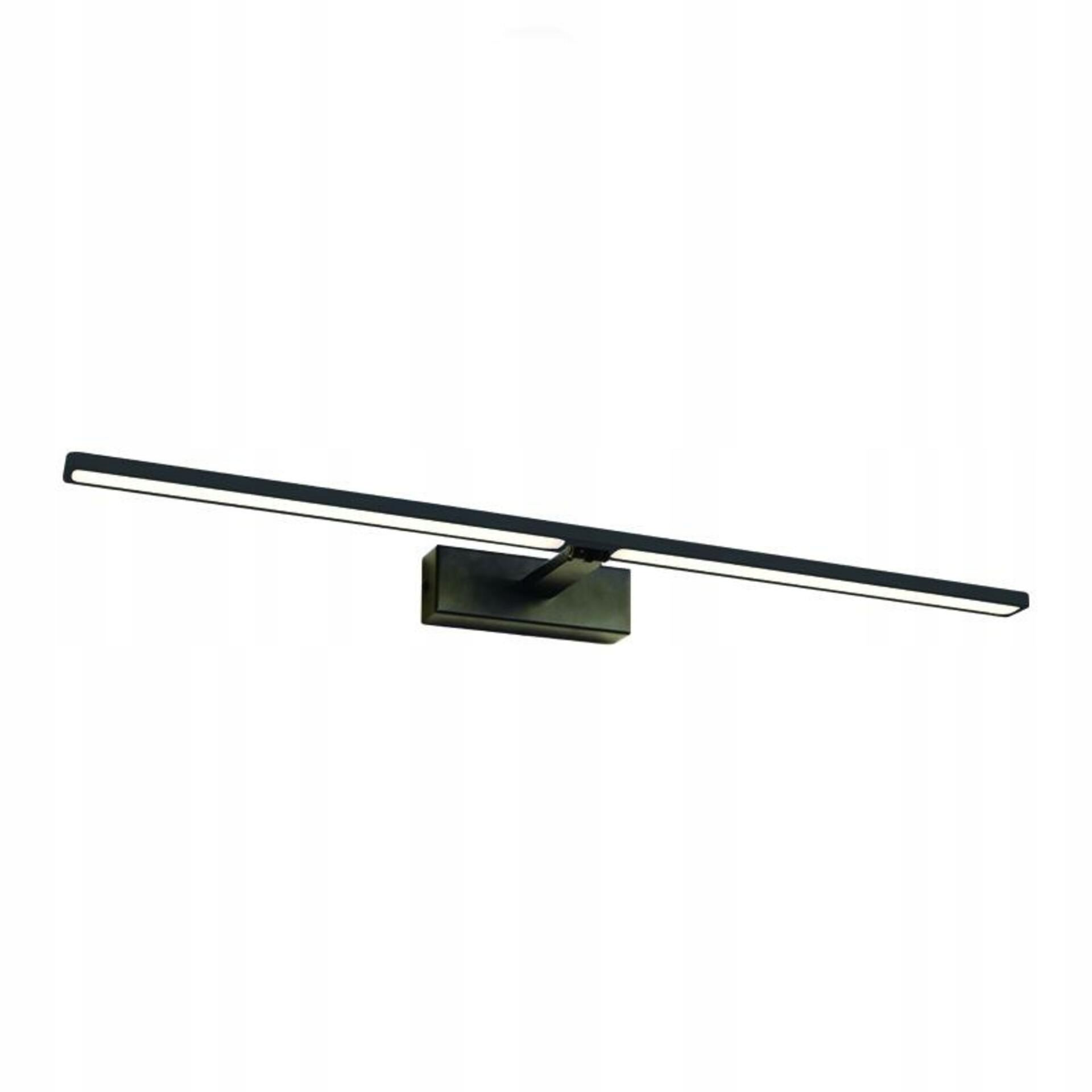 Aca Lighting nástenné svietidlo Led 12W 3000K 780lm Palm A čierna IP44 66,5X1