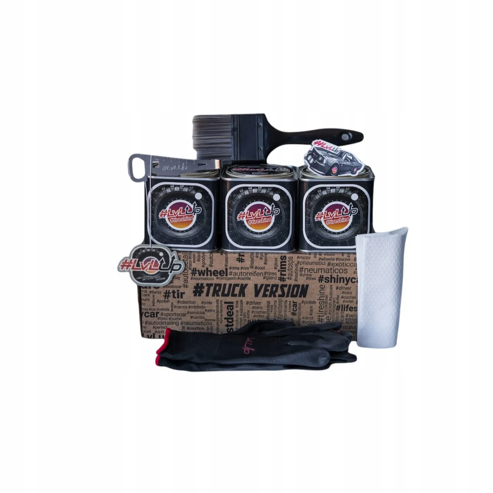 LvLUp TIRESHINE 2400 ml PREPARAT DO PIELĘGNACJI OPON DRESSING