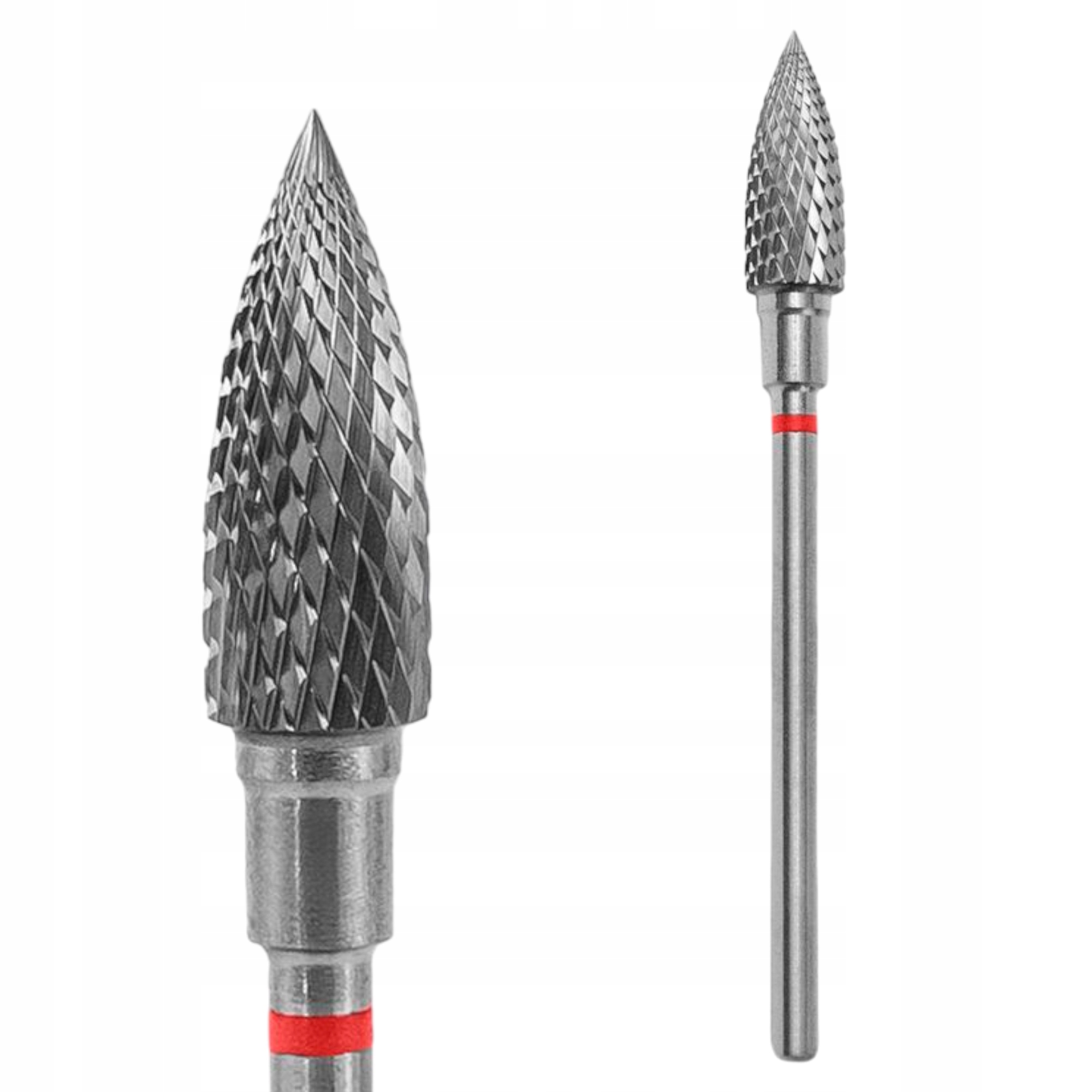 Staleks Fréza z karbidu FT10R050/13.5 kužel plamen červený