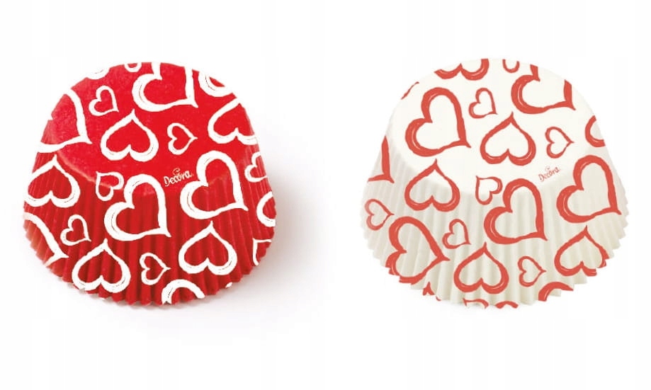 

Papilotki do muffinów Love 50x32mm 36 szt