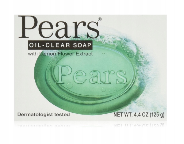 MYDŁO GLICERYNOWE z USA PEARS LEMON125G