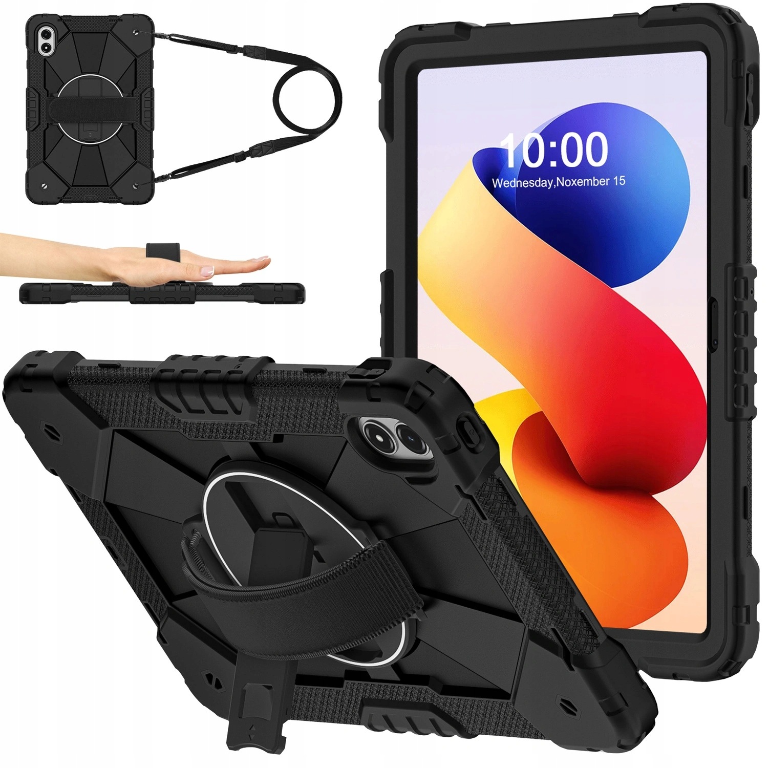Pouzdro s držákem pro Redmi Pad Pro 2 12.1 2025 Pad Pro 2024 Poco