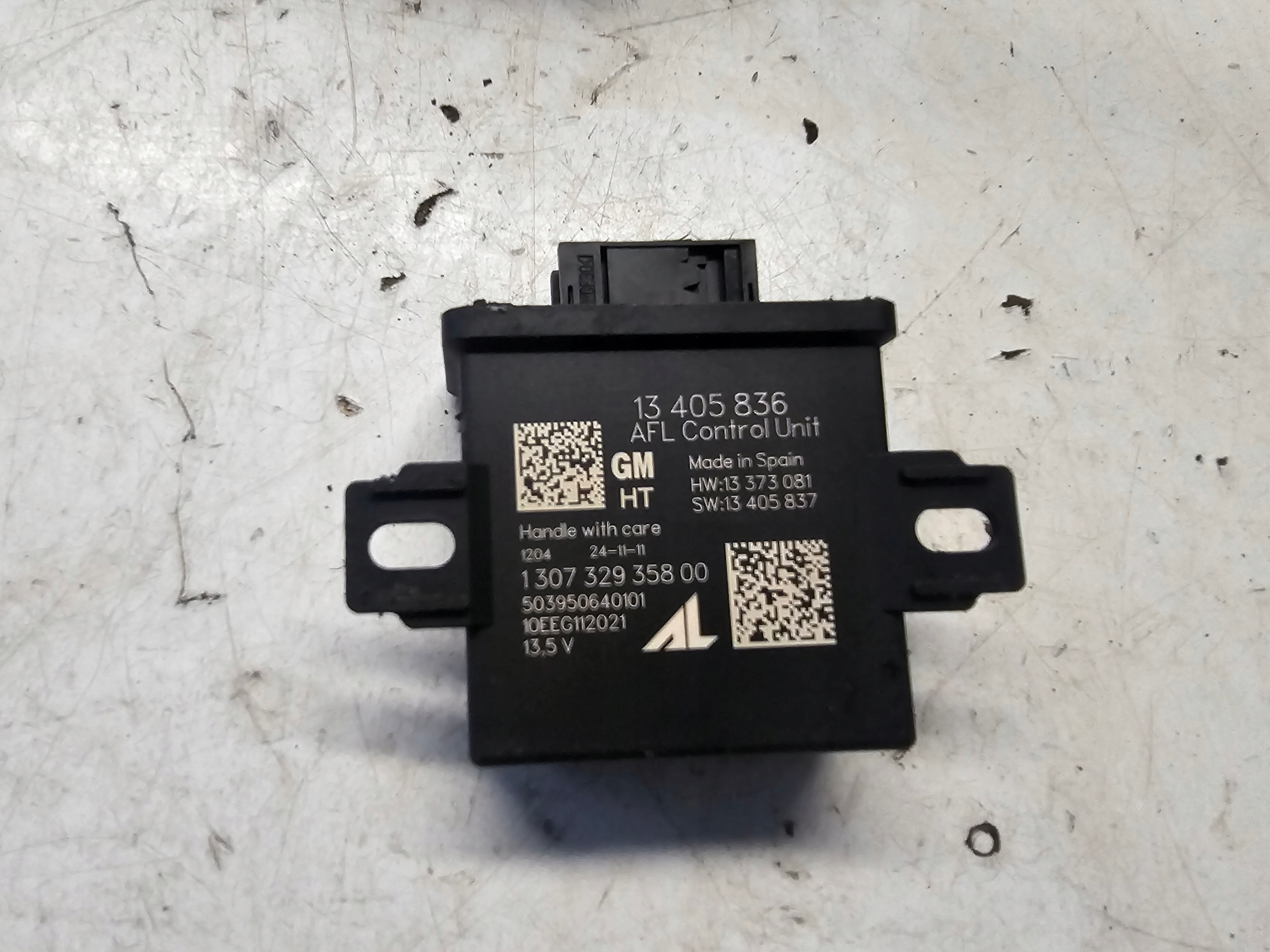 OPEL ASTRA J ZAFIRA C modul Bedienteil lichte BI XENON AFL 13405836