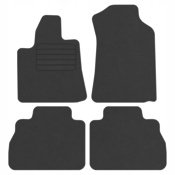 Toyota Tundra 07-21 Koberce velurové Comfort Grafit