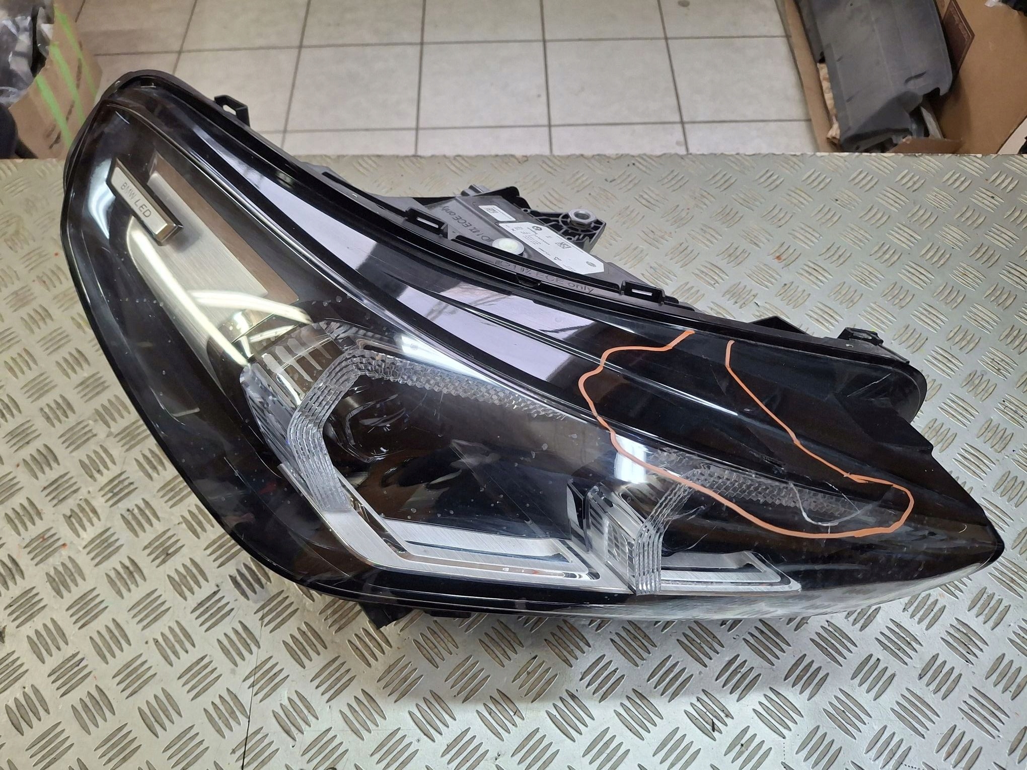 light right front FULL LED BMW 1 U11 2022R->