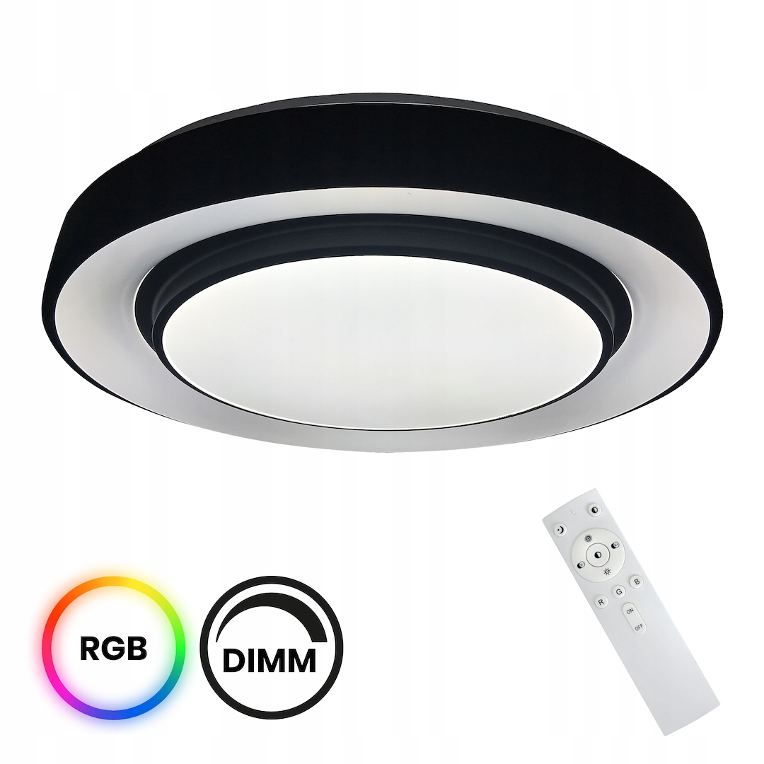 MiLAGRO Stropní Svítidlo Naomi Smart Ø380 Mm 24W Led Rgb stropní svítidlo