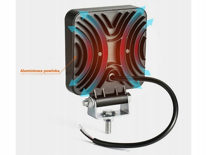 LAMPA HALOGEN ROBOCZY 42 LED SZPERACZ 126W 12/24V Rodzaj inny rodzaj lampy