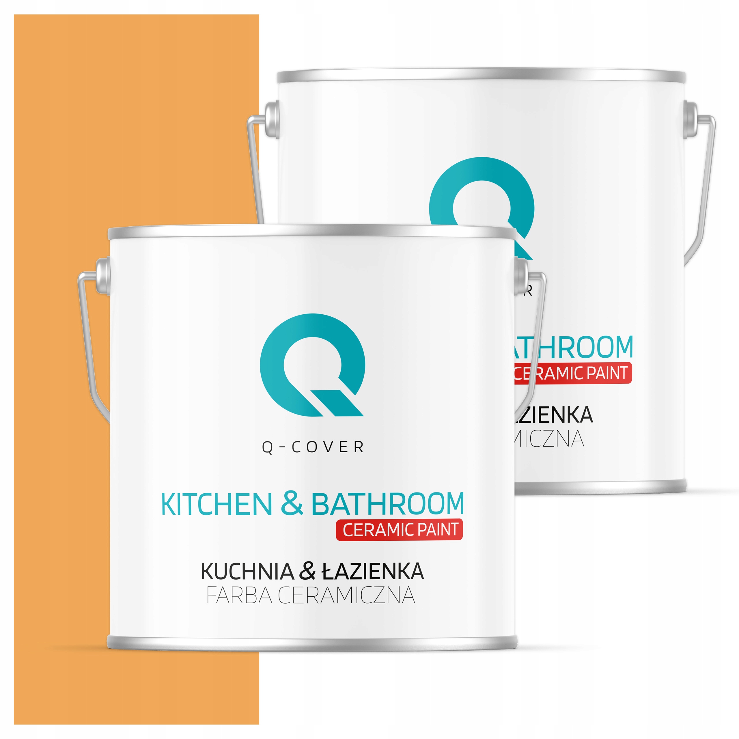 Farba do kuchyne a kúpeľne Umývateľná 5L Hlboká matná farba Tekvicová H6345