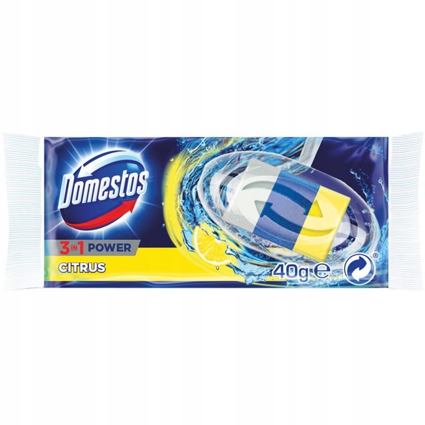 Kostka do wc domestos 40 g Citrus zapas