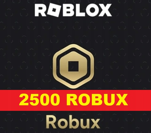 ROBLOX 2500 ROBUX 2.5K ROBUXY GAMEPASS GP 2.500 RB za 563.00CZK - Allegro