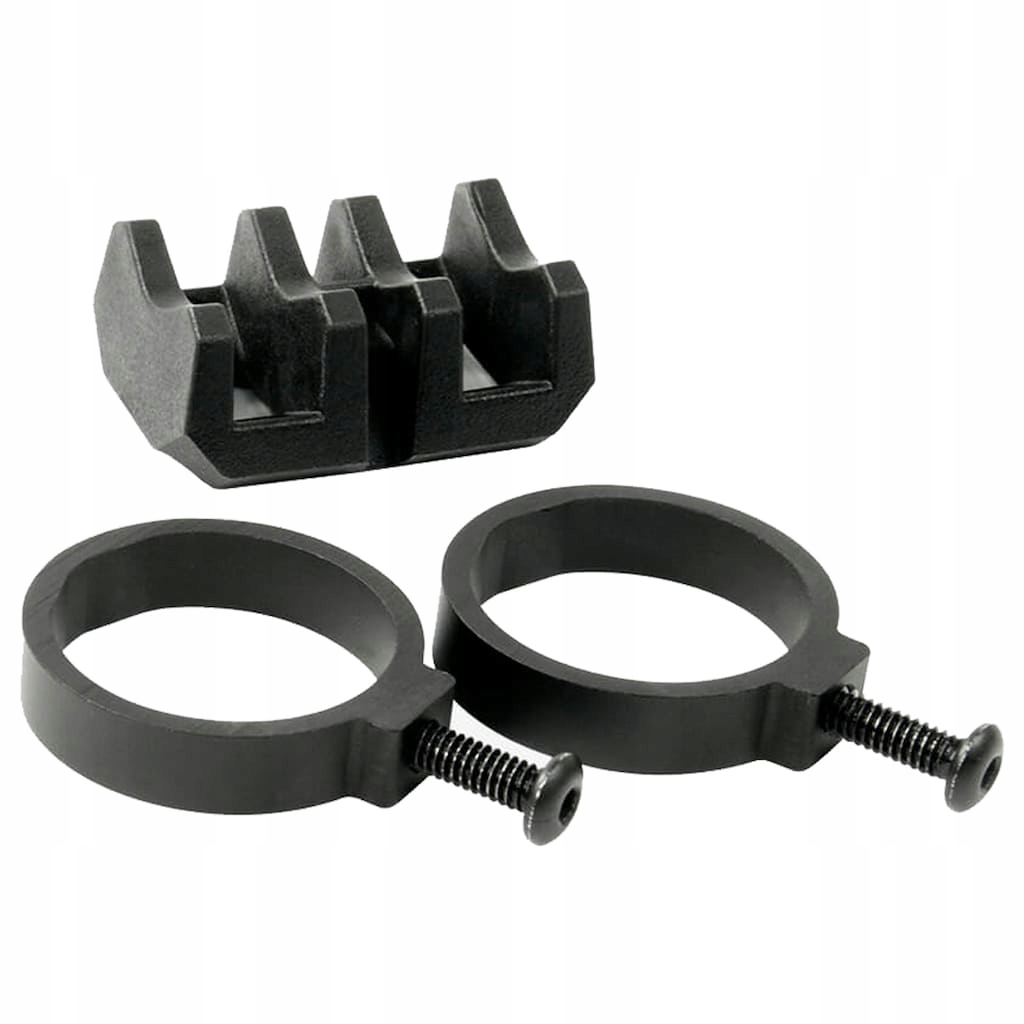 Montáž taktického osvětlení Magpul Light Mount V-Block and Rings Černá