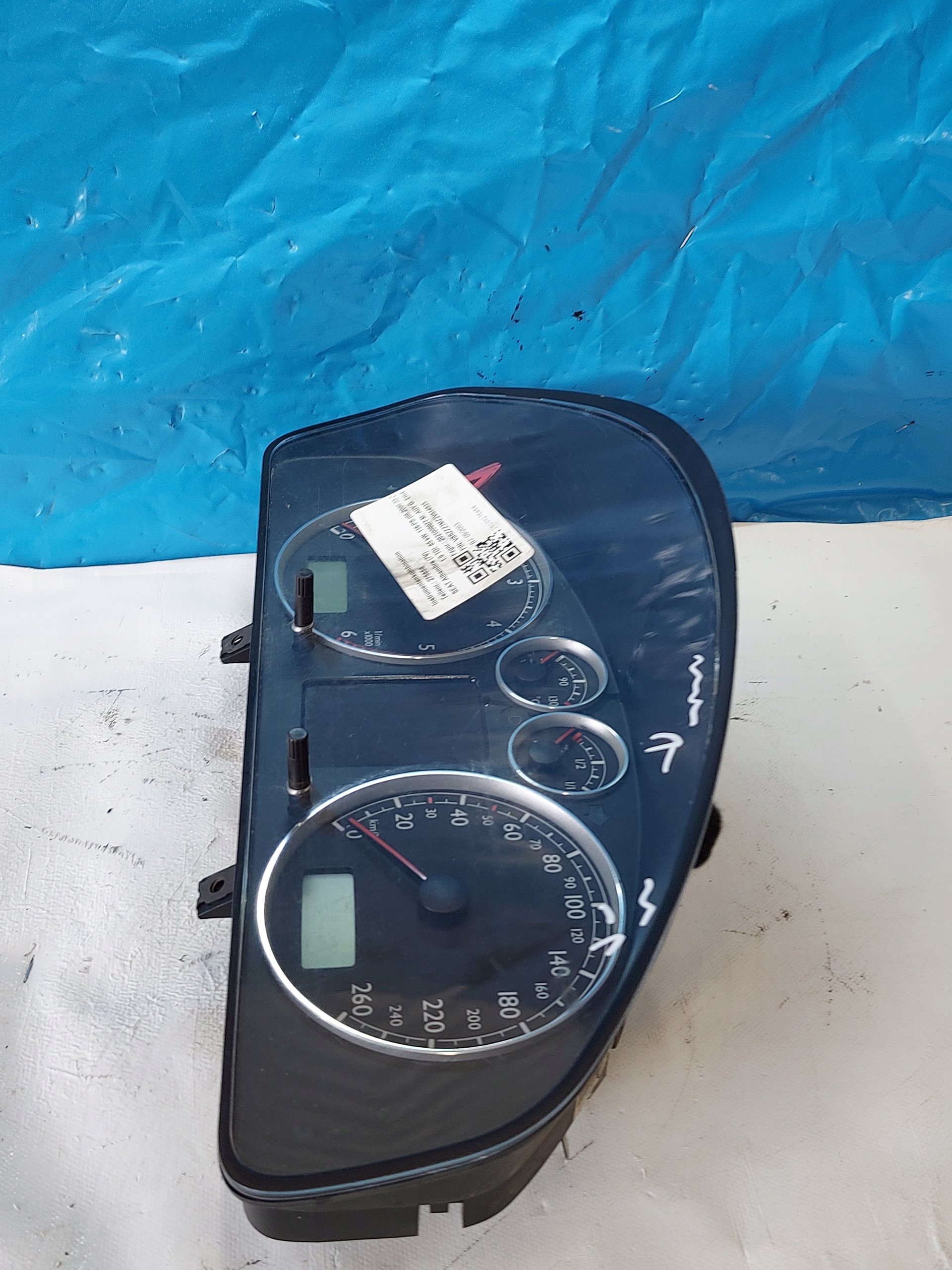 dials clock SEAT ALHAMBRA 1.9 TDI 7M7920800G